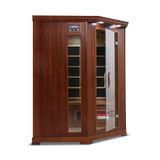 HealthSmart 4 Person Full Spectrum Corner Infrared Sauna