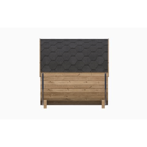 SaunaLife 4 Person 6' Long Barrel Sauna | Ergo Model E7 - SL-MODELE7No Rear WindowSaunaLifeSaunaRecovAthlete