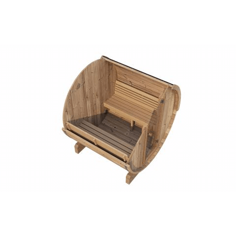 SaunaLife 4 Person 6' Long Barrel Sauna | Ergo Model E7 - SL-MODELE7No Rear WindowSaunaLifeSaunaRecovAthlete