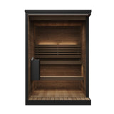 SaunaLife Model GL4 4 Person Garden Luxury Series Outdoor Sauna Kit