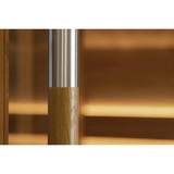 SaunaLife Model Outdoor Sauna G7S with Bluetooth | Garden Series - SL-MODELG7S-LLeftSaunaLifeSaunaRecovAthlete