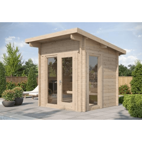 saunalife model g4 outdoor home sauna kit