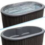 SaunaLife S2BC Cold Plunge Tub With Chiller | 2 Person