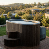 SaunaLife S2BC Cold Plunge Tub With Chiller | 2 Person