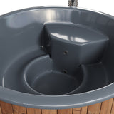SaunaLife S6N Wood-Burning Hot Tub | 7 Person