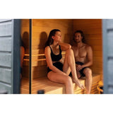SaunaLife G6 Sauna – 5-Person Outdoor Pre-Assembled Sauna