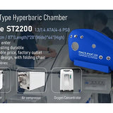 Macy-Pan ST2200 1.3 to 1.4 ATA Soft Sitting Portable Hyperbaric Chamber