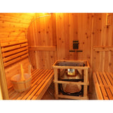 Sunray Traditional Saunas Sunray Oasis 2-4 Person Traditional Canopy Barrel Sauna