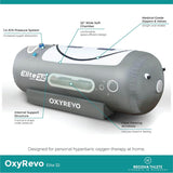 OxyRevo Elite 32 1.4 ATA Portable Lying Hyperbaric Chamber