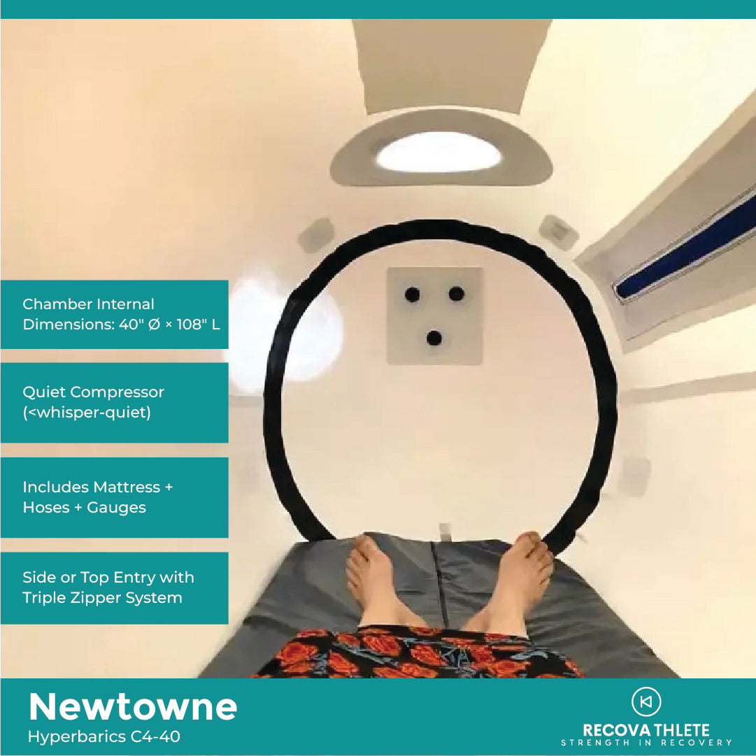 Newtowne Hyperbarics C4‑40 (40″) Hyperbaric Chamber, view 5, RecovAthlete