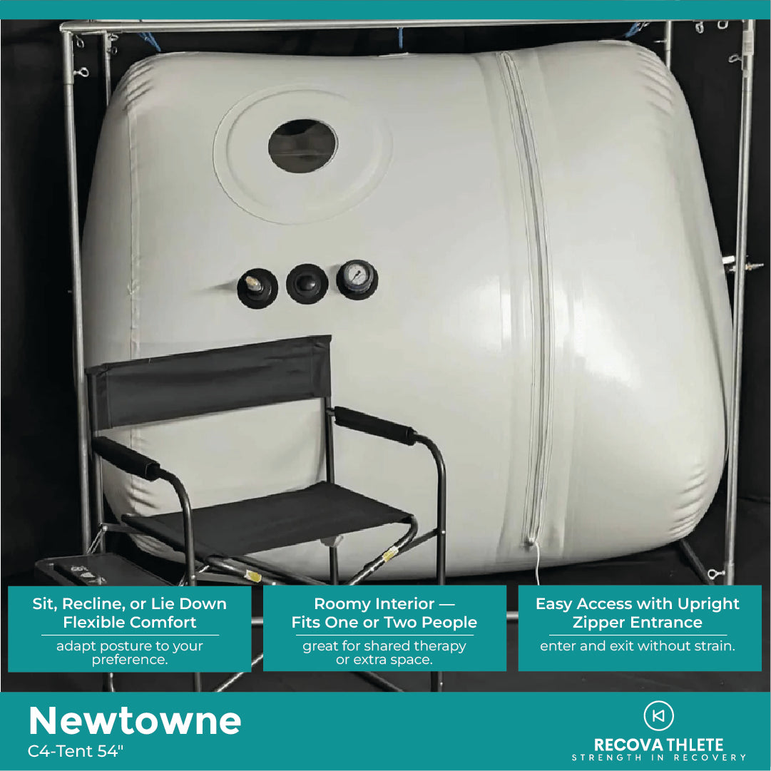 Newtowne C4-Tent 54″ Hyperbaric Chamber – Sit or Recline, view 4, RecovAthlete