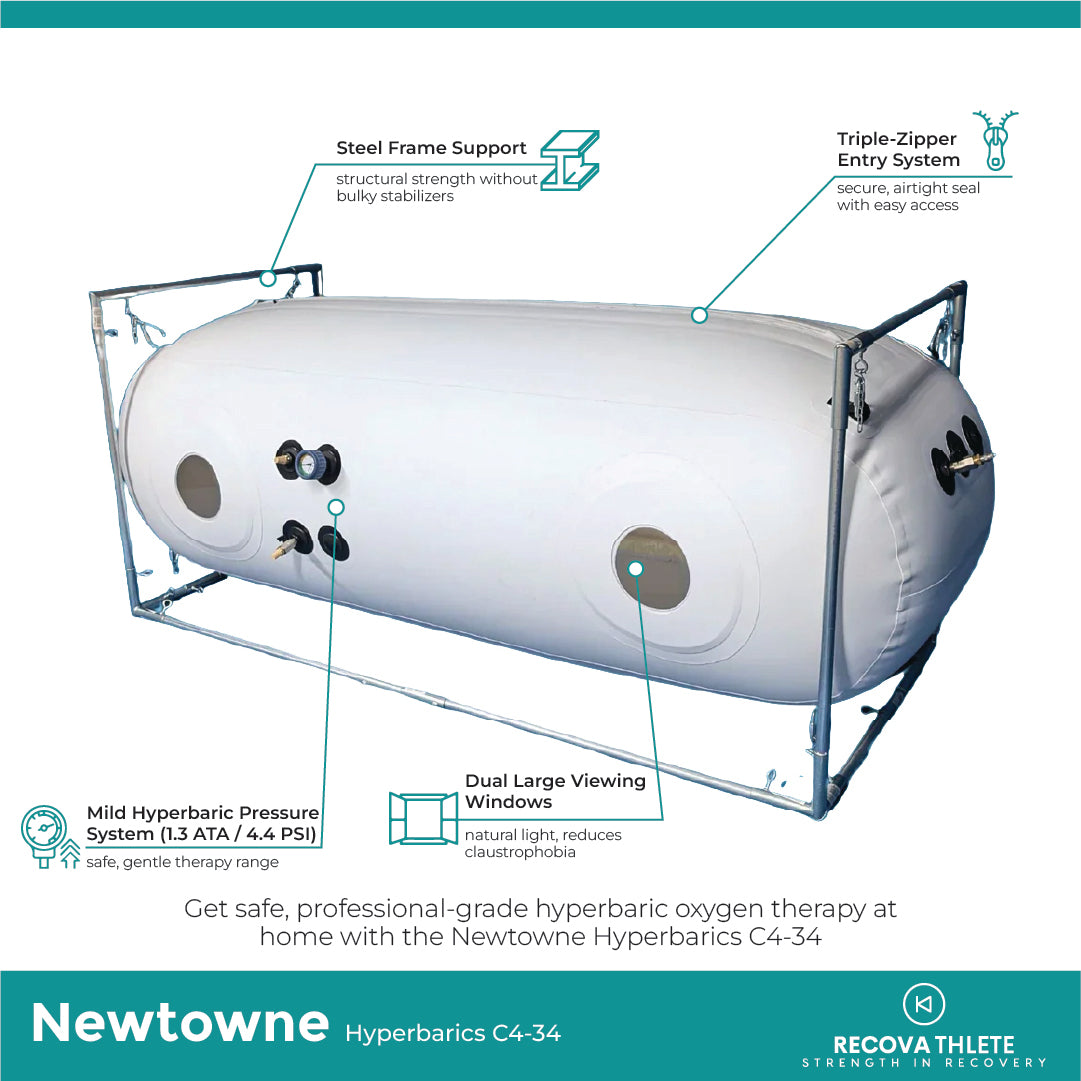 Newtowne Hyperbarics C4-34 Hyperbaric Chamber, view 5, RecovAthlete
