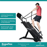 Ropeflex RX4400 Spartan Climb Rope Climbing Tread Machine
