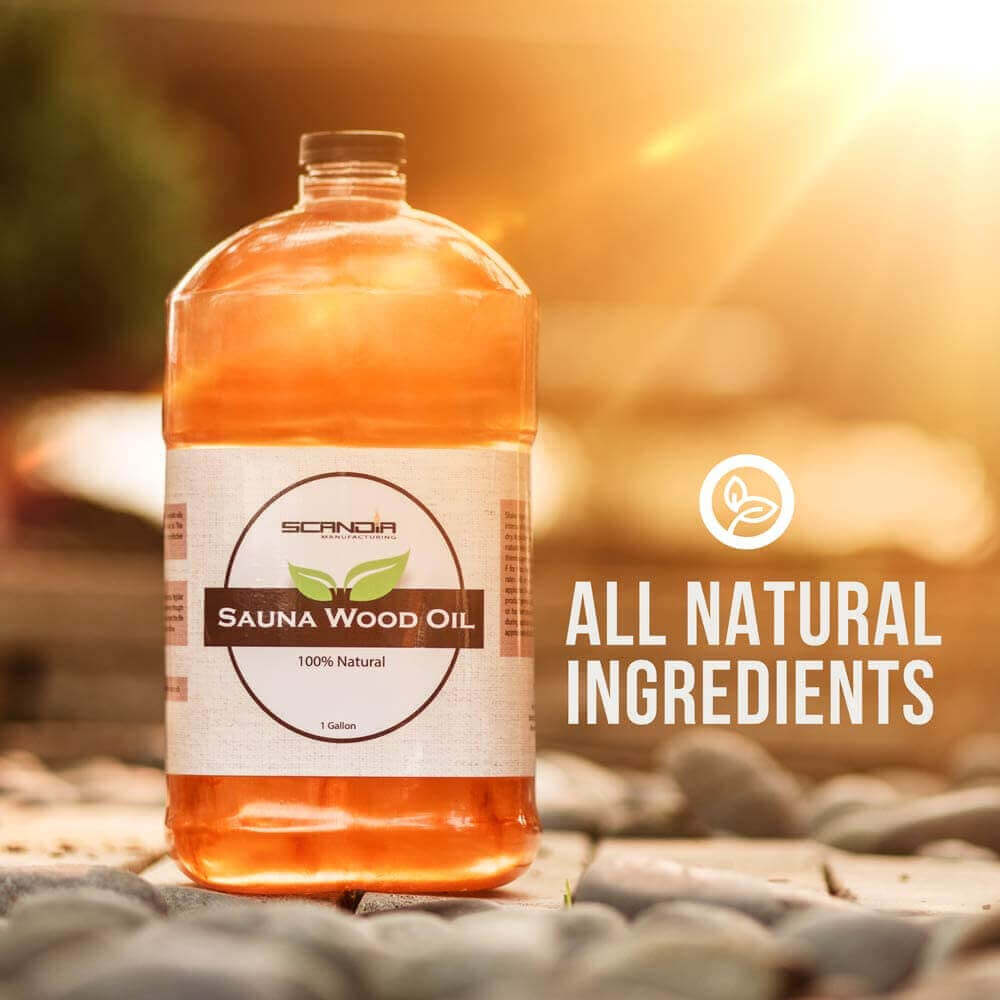 Scandia Sauna Wood Oil - 100% Natural Ingredient, RecovAthlete