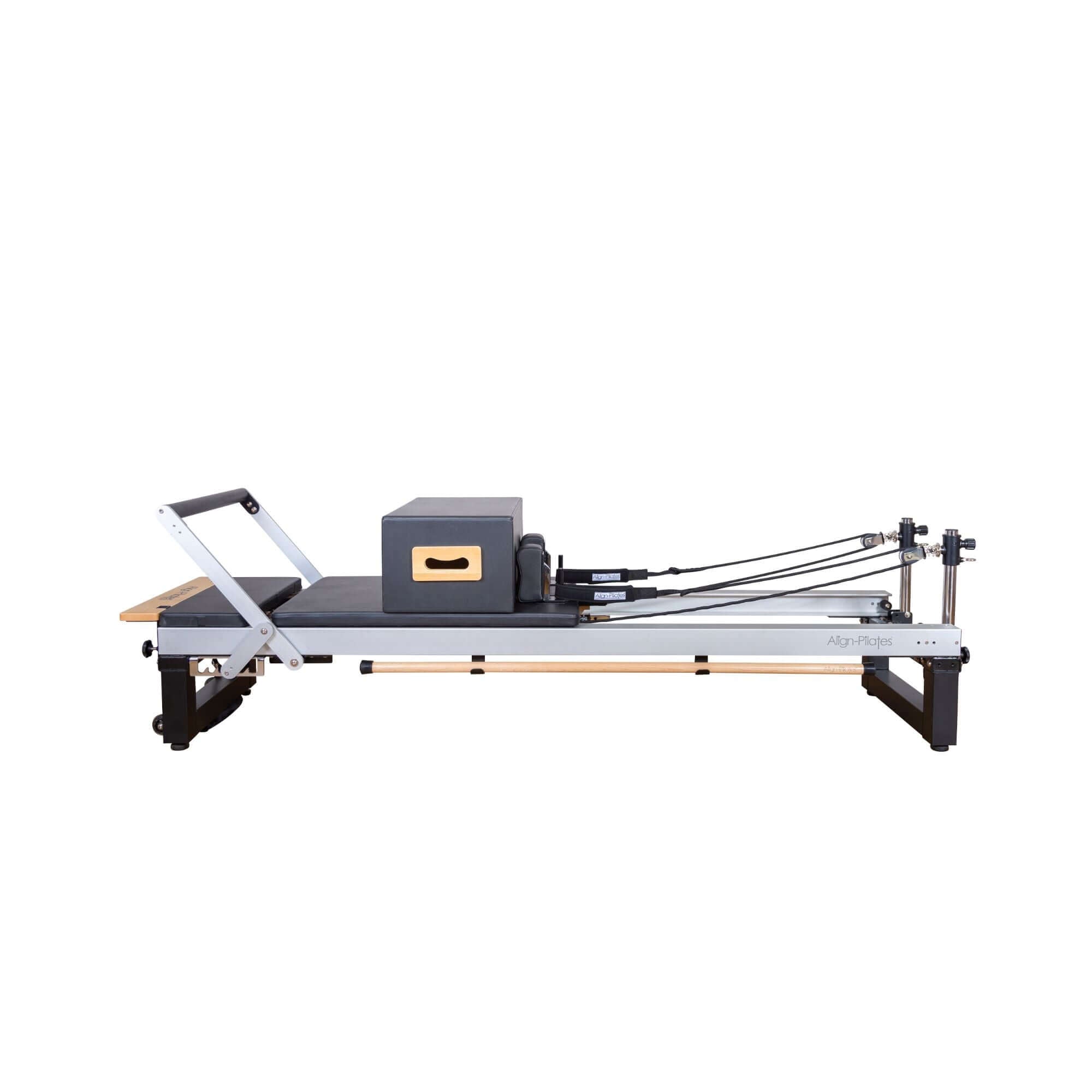 Side view of the a8 reformer
, focusing on its sturdy frame and high-quality construction