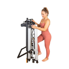 Versatile Adjustments on Align Pilates F3 Folding Reformer
