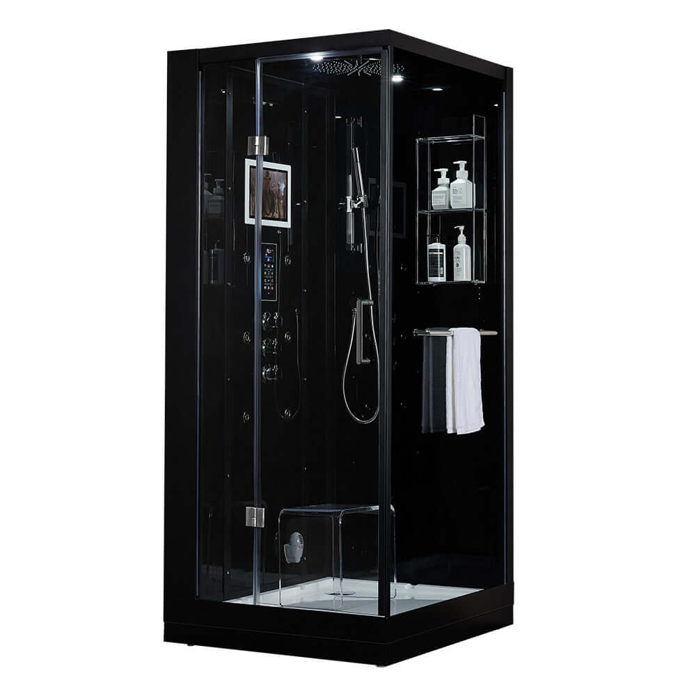 Maya Bath Arezzo Platinum Steam Shower, view 19, RecovAthlete