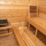 Dundalk Canadian Timber Luna Sauna Cube 4 Person | CTC22LU