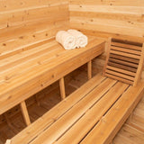 Dundalk Canadian Timber Luna Sauna Cube 4 Person | CTC22LU