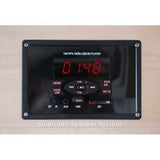 Cayenne 4-person outdoor sauna with wide bench seating - RecovAthlete