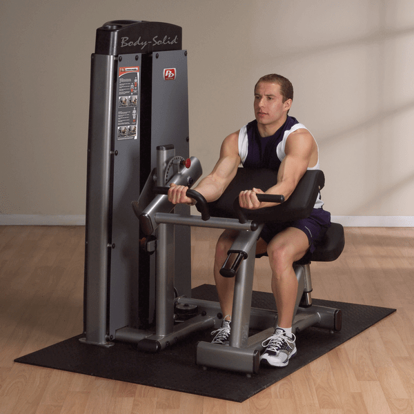 Body-Solid Pro Clubline DBTCSF Pro Dual Bicep & Tricep Machine, view 2, RecovAthlete