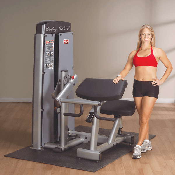 Body-Solid Pro Clubline DBTCSF Pro Dual Bicep & Tricep Machine, view 3, RecovAthlete