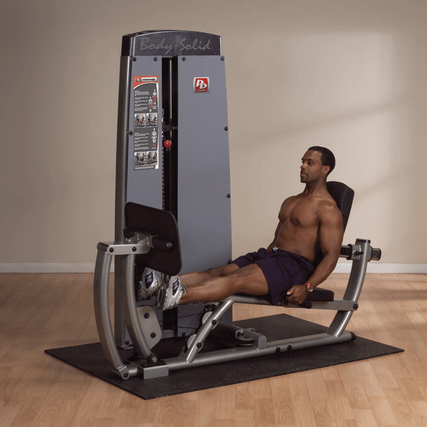 Body Solid Pro Dual DCLP-SF Leg and Calf Press Machine, view 2, RecovAthlete