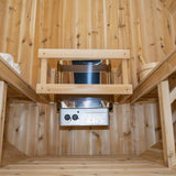 Dundalk CT Harmony 4 Person Outdoor Barrel Sauna