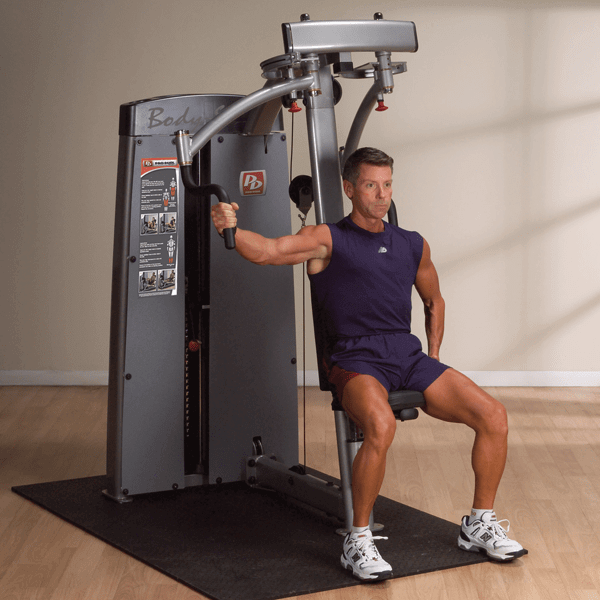 Body-Solid Pro Clubline DPECSF Pro Dual Pec & Rear Delt Machine, view 2, RecovAthlete