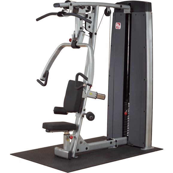 Body Solid Pro Dual DPLS-SF Vertical Press and Lat Machine, RecovAthlete