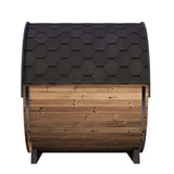 SaunaLife Model EE8G Ergo Elegance-Series  | 4 Person Outdoor Sauna Barrel