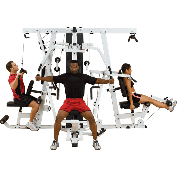Body Solid EXM4000S Multi-Station Home Gym Machine, view 2, RecovAthlete