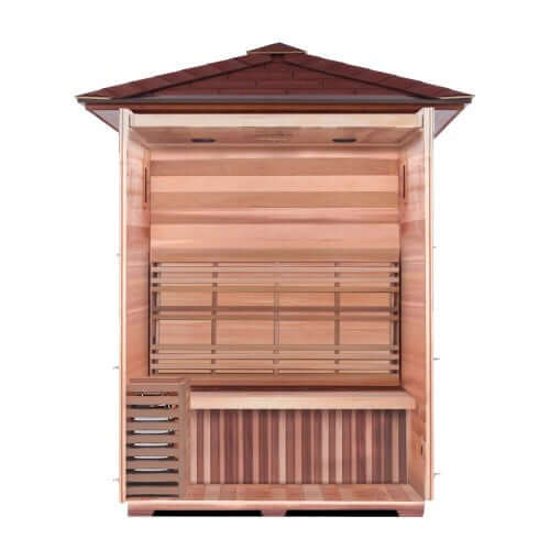Sunray Waverly 3 Person Outdoor Traditional Sauna HL300D2, view 3, RecovAthlete