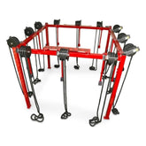 Full view of the RX8100 Spartan rope training station