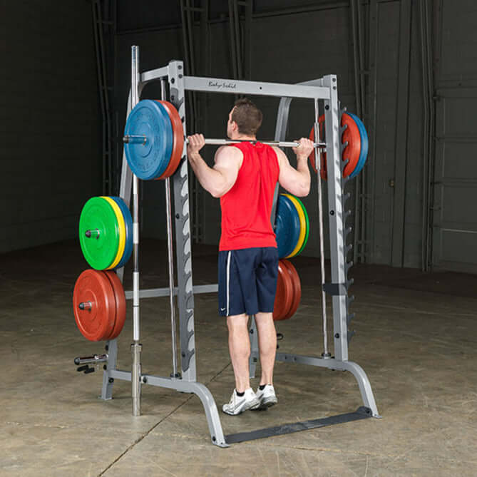 Body Solid GS348QP4 Series 7 Smith Gym, view 20, RecovAthlete