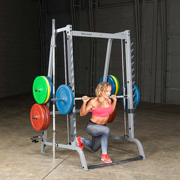 Body Solid GS348QP4 Series 7 Smith Gym, view 2, RecovAthlete
