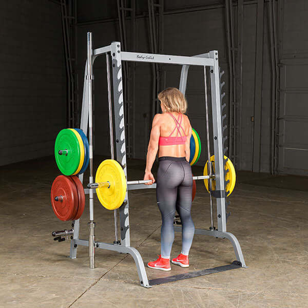 Body Solid GS348QP4 Series 7 Smith Gym, view 9, RecovAthlete