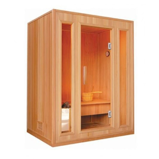 Sunray Southport 3 Person Traditional Sauna HL300SN, RecovAthlete