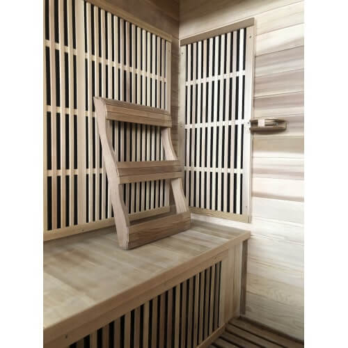 Sunray Roslyn 4 Person Cedar Sauna HL400KS, view 3, RecovAthlete