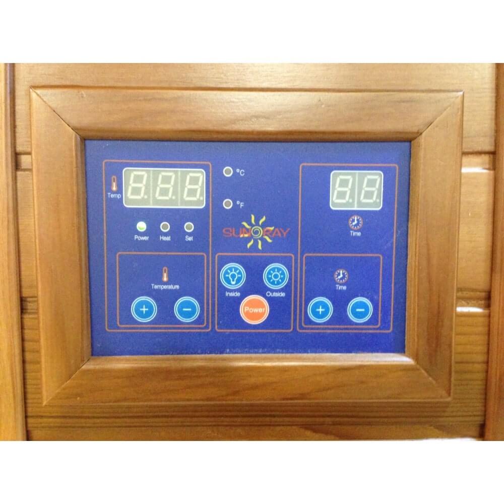 Sunray Roslyn 4 Person Cedar Sauna HL400KS, view 12, RecovAthlete