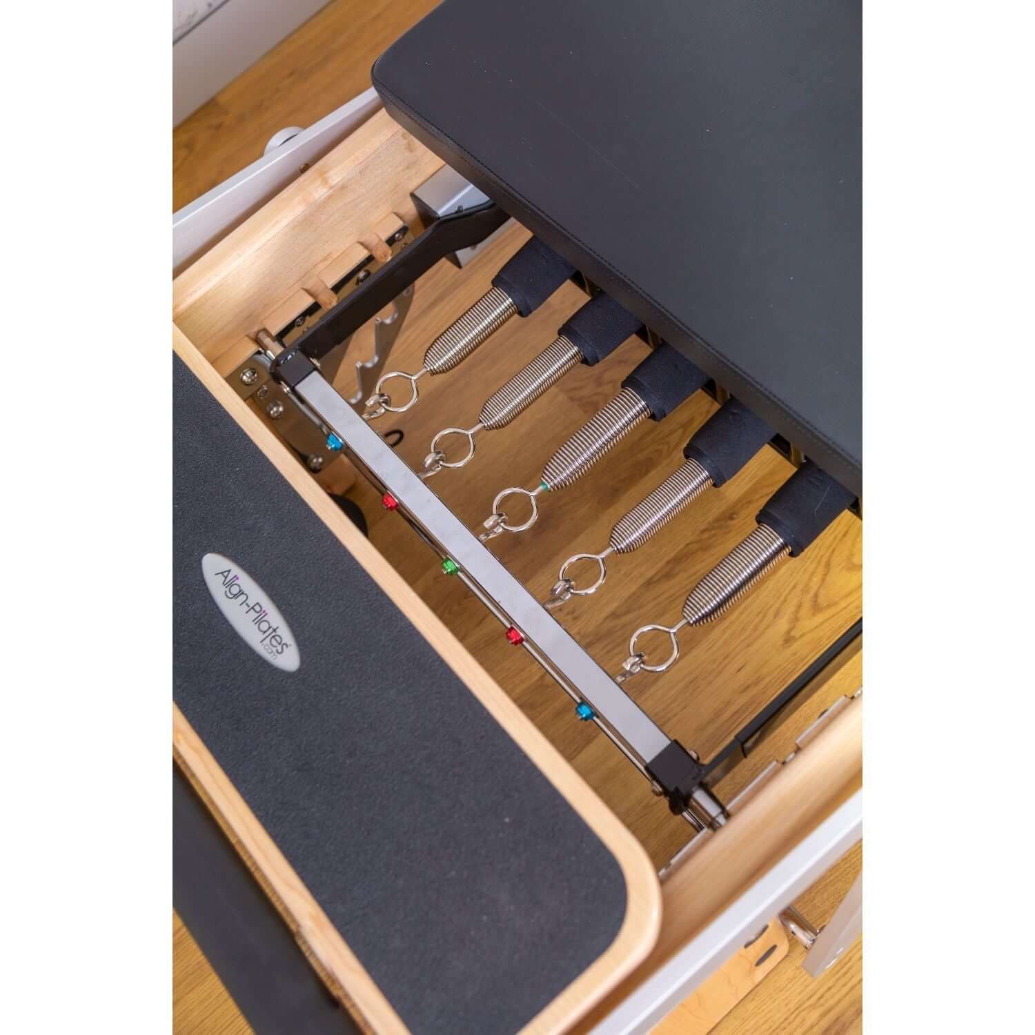 Align Pilates M8 Pro Maple Wood Reformer Machine, view 8, RecovAthlete