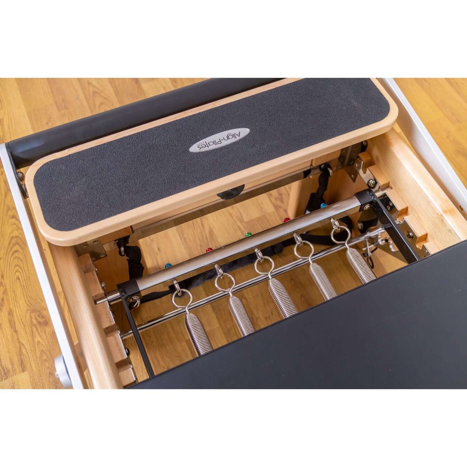 Align Pilates M8 Pro Maple Wood Reformer Machine, view 9, RecovAthlete