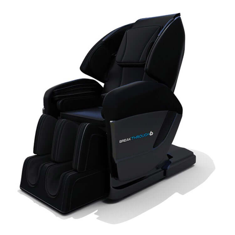 relaxing in Medical Breakthrough 6 Massage Chair with Heat Therapy"