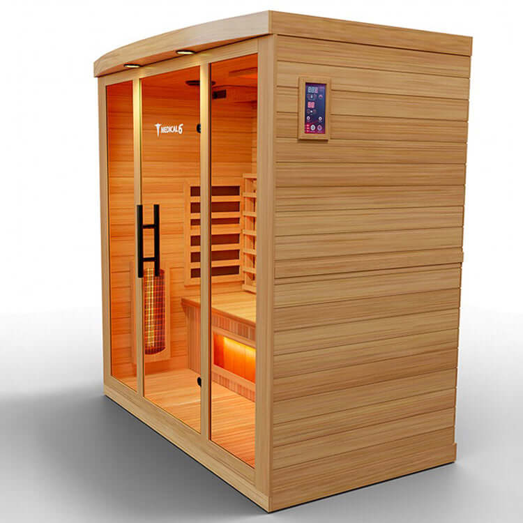 medical 6 infrared sauna
sideway look