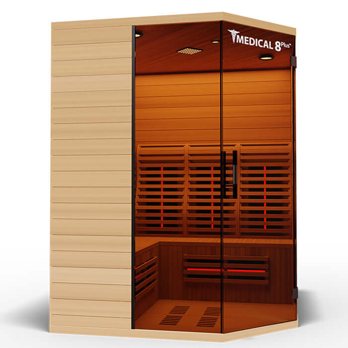 Medical 8 Plus V2 Ultra Full-Spectrum | Ultimate Hot Yoga Sauna right view