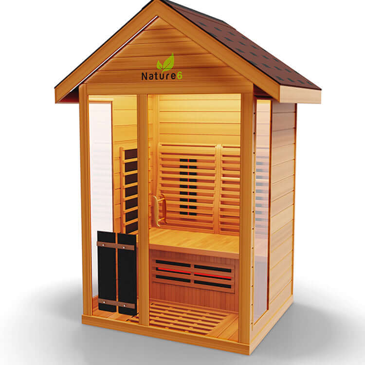 Medical nature 6  Sauna frint view