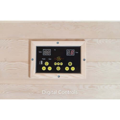 Sunray Bristol Bay 4 Person Infrared Sauna, view 7, RecovAthlete