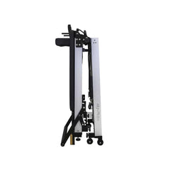 Align Pilates F3 Reformer in Folded Position for Easy Storage