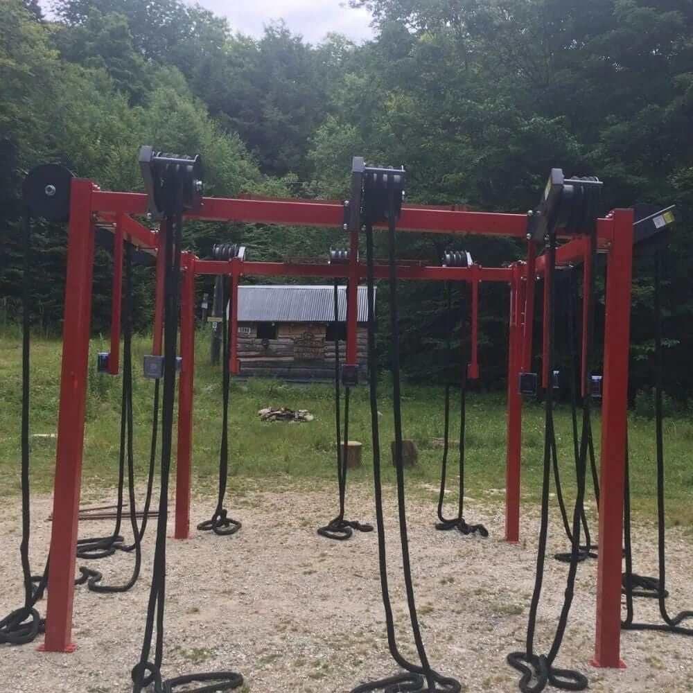RopeFlex RX8100 Spartan Rope Pull Training Rig - Recovathlete