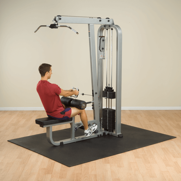 Body-Solid Pro Clubline SLM300G Lat Mid Row, view 3, RecovAthlete